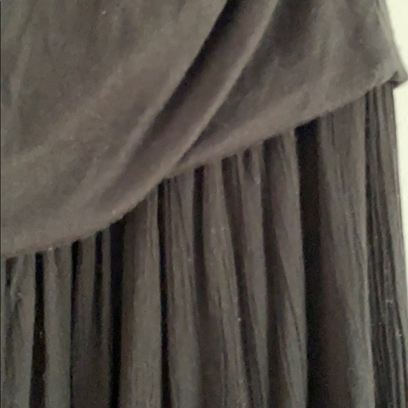 Free People black layered multi texture dress - Picture 3 of 5